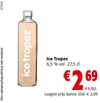 Promotions Ice tropez - Ice Tropez - Valide de 10/04/2024 à 23/04/2024 chez Colruyt