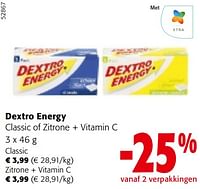 Dextro energy classic of zitrone + vitamin c-Dextro Energy