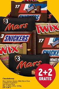 Chocoladereep mars-Mars