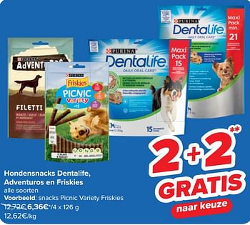 Promotions Snacks picnic variety friskies - Purina - Valide de 10/04/2024 à 22/04/2024 chez Carrefour