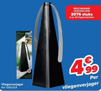 Promotions Vliegenverjager - Produit maison - Carrefour  - Valide de 10/04/2024 à 22/04/2024 chez Carrefour