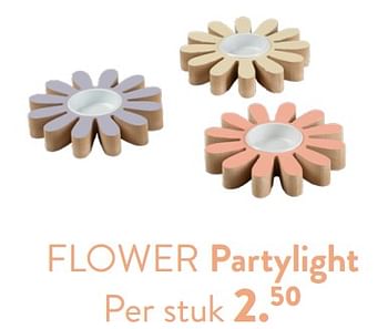 Promoties Flower partylight - Huismerk - Casa - Geldig van 28/03/2024 tot 01/05/2024 bij Casa