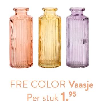 Promotions Fre color vaasje - Produit maison - Casa - Valide de 28/03/2024 à 01/05/2024 chez Casa
