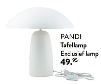 Pandi tafellamp exclusief lamp-Huismerk - Casa