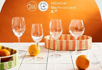 Promotions Premium glas - Produit maison - Casa - Valide de 28/03/2024 à 01/05/2024 chez Casa