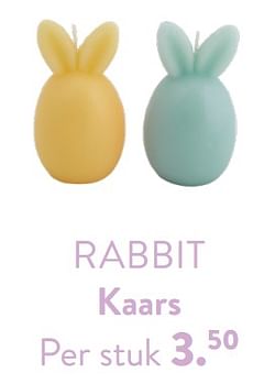 Rabbit kaars