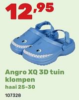 Promoties Angro xq 3d tuin klompen haai - Angro - Geldig van 02/04/2024 tot 04/05/2024 bij Happyland