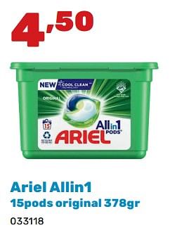 Promotions Ariel allin1 original - Ariel - Valide de 02/04/2024 à 04/05/2024 chez Happyland