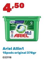 Promoties Ariel allin1 original - Ariel - Geldig van 02/04/2024 tot 04/05/2024 bij Happyland