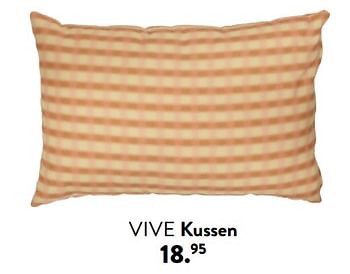 Promotions Vive kussen - Produit maison - Casa - Valide de 28/03/2024 à 01/05/2024 chez Casa