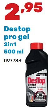 Promoties Destop pro gel 2in1 - Destop - Geldig van 02/04/2024 tot 04/05/2024 bij Happyland