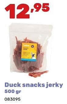 Promoties Duck snacks jerky - Boomy - Geldig van 02/04/2024 tot 04/05/2024 bij Happyland