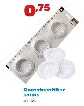 Promoties Gootsteenfilter - Excellent Houseware - Geldig van 02/04/2024 tot 04/05/2024 bij Happyland