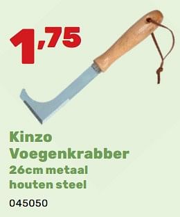 Promotions Kinzo voegenkrabber - Kinzo - Valide de 02/04/2024 à 04/05/2024 chez Happyland