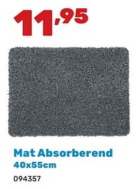 Mat absorberend-Huismerk - Happyland