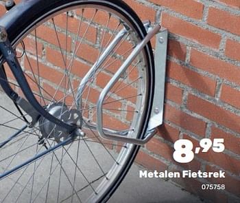 Promotions Metalen fietsrek - Dunlop - Valide de 02/04/2024 à 04/05/2024 chez Happyland