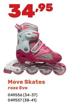 Promoties Move skates roze eve - Move - Geldig van 02/04/2024 tot 04/05/2024 bij Happyland