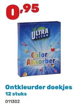 Promotions Ontkleurder doekjes - Ultra Clean - Valide de 02/04/2024 à 04/05/2024 chez Happyland