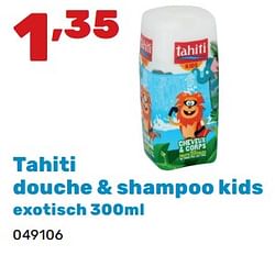 Tahiti douche + shampoo kids exotisch