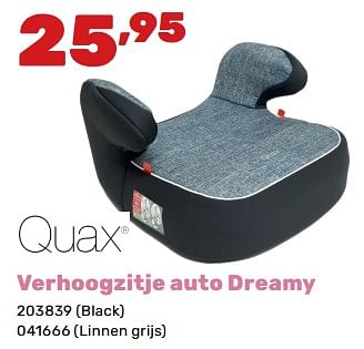 Promotions Verhoogzitje auto dreamy - Quax - Valide de 02/04/2024 à 04/05/2024 chez Happyland