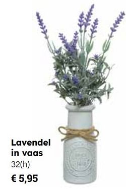 Lavendel in vaas