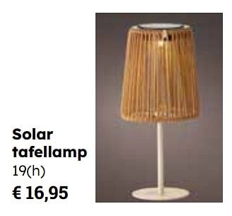 Promotions Solar tafellamp - Produit Maison - Europoint - Valide de 25/03/2024 à 12/05/2024 chez Europoint