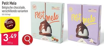 Promoties Petit melo - Petit Melo - Geldig van 31/03/2024 tot 07/04/2024 bij Aldi