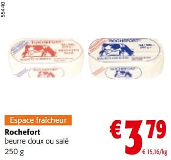 Promoties Rochefort beurre doux ou salé - Rochefort - Geldig van 10/04/2024 tot 23/04/2024 bij Colruyt