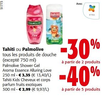 Promotions Palmolive shower gel aroma essence alluring love - Palmolive - Valide de 10/04/2024 à 23/04/2024 chez Colruyt