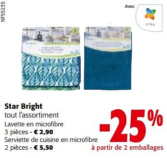 Promoties Star bright tout l’assortiment - Star Bright - Geldig van 10/04/2024 tot 23/04/2024 bij Colruyt