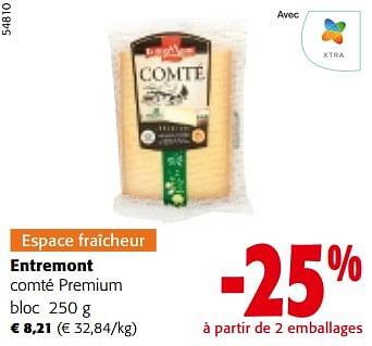 Promoties Entremont comté premium - Entre Mont - Geldig van 10/04/2024 tot 23/04/2024 bij Colruyt