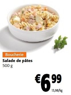Promoties Salade de pâtes - Huismerk - Colruyt - Geldig van 10/04/2024 tot 23/04/2024 bij Colruyt