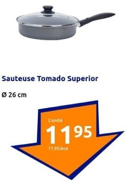 Promotions Sauteuse tomado superior - Tomado - Valide de 10/04/2024 à 16/04/2024 chez Action