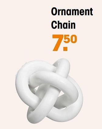 Promotions Ornament chain - Produit maison - Kwantum - Valide de 15/04/2024 à 21/04/2024 chez Kwantum