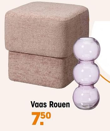 Promoties Vaas rouen - Huismerk - Kwantum - Geldig van 15/04/2024 tot 21/04/2024 bij Kwantum