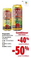 Promoties Desperados gearomatiseerd bier met aguardiente - Desperados - Geldig van 10/04/2024 tot 23/04/2024 bij Colruyt