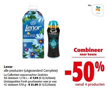 Promotions Lenor alle producten - Lenor - Valide de 10/04/2024 à 23/04/2024 chez Colruyt