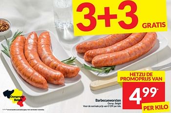 Promoties Barbecueworsten - Huismerk - Intermarche - Geldig van 16/04/2024 tot 21/04/2024 bij Intermarche