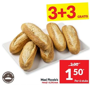 Promoties Maxi piccolo`s - Huismerk - Intermarche - Geldig van 16/04/2024 tot 21/04/2024 bij Intermarche