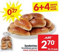 Sandwiches-Huismerk - Intermarche