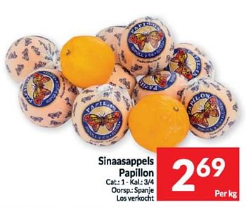 Promoties Sinaasappels papillon - Huismerk - Intermarche - Geldig van 16/04/2024 tot 21/04/2024 bij Intermarche