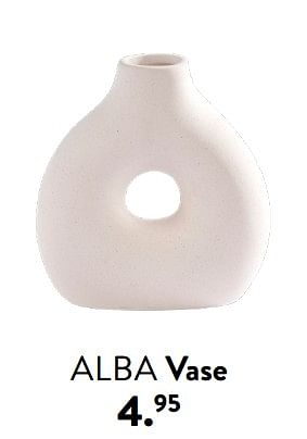 Promoties Alba vase - Huismerk - Casa - Geldig van 28/03/2024 tot 01/05/2024 bij Casa