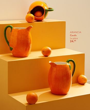 Promoties Arancia carafe - Huismerk - Casa - Geldig van 28/03/2024 tot 01/05/2024 bij Casa