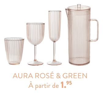 Promotions Aura rosé + green - Produit maison - Casa - Valide de 28/03/2024 à 01/05/2024 chez Casa