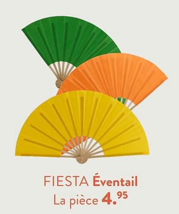 Promoties Fiesta éventail - Huismerk - Casa - Geldig van 28/03/2024 tot 01/05/2024 bij Casa