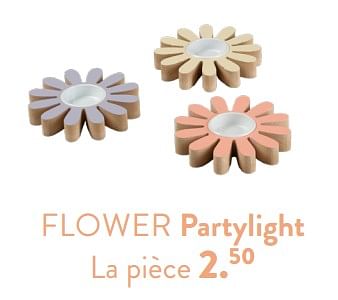 Promoties Flower partylight - Huismerk - Casa - Geldig van 28/03/2024 tot 01/05/2024 bij Casa