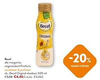 Promoties Becel original vloeibaar - Becel - Geldig van 10/04/2024 tot 23/04/2024 bij OKay