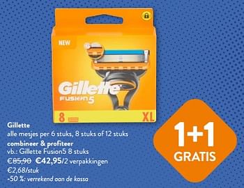 Promotions Gillette fusion - Gillette - Valide de 10/04/2024 à 23/04/2024 chez OKay