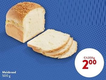 Promoties Maïsbrood - Huismerk - Okay Buurtwinkels - Geldig van 10/04/2024 tot 23/04/2024 bij OKay