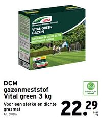 Dcm gazonmeststof vital green-DCM